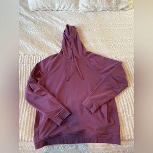 Lululemon city sweat hoodie, vintage plum, size large. Barely worn.